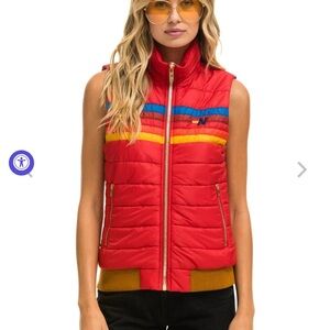 Aviator nation 5 stripe vest